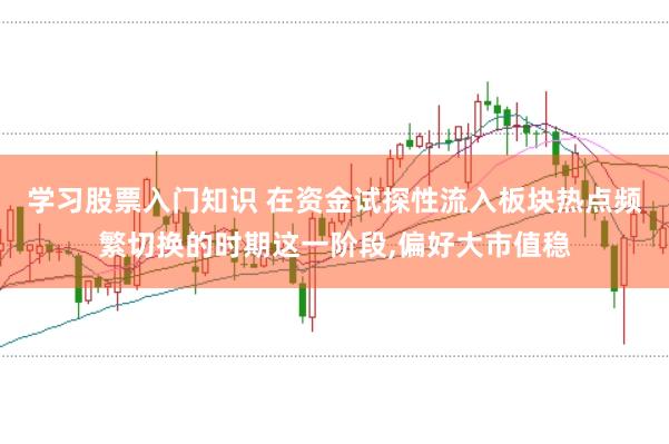 学习股票入门知识 在资金试探性流入板块热点频繁切换的时期这一阶段，偏好大市值稳