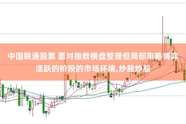 中国联通股票 面对指数横盘整理但局部策略博弈活跃的阶段的市场环境，炒股炒股