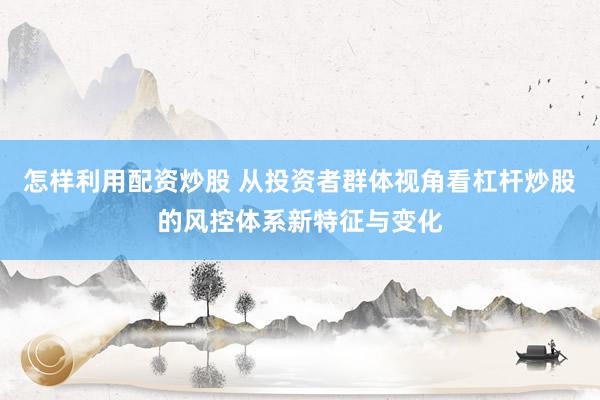 怎样利用配资炒股 从投资者群体视角看杠杆炒股的风控体系新特征与变化